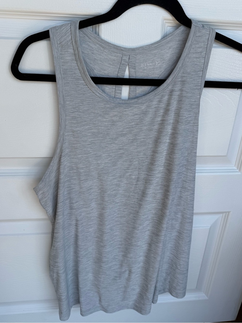 Old Navy Active Breathe On Gray Tank Top- Medium